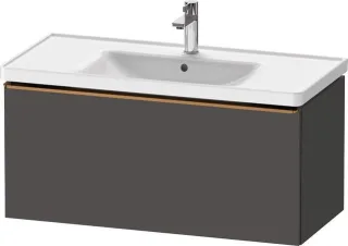Duravit D-Neo Waschtischunterbau wandhängend Graphit Matt 984x452x440 mm - DE4256004490000 DE4256004490000