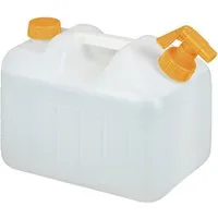 relaxdays Wassertank Wasserkanister mit Hahn, 10 Liter