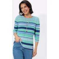 Witt Strickpullover Rundhals-Pullover 3/4-Arm Jersey