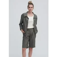 LIVING CRAFTS Bermudas ODETTE Leichter, ungefütterter Webstoff aus reinem Leinen