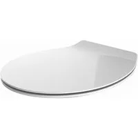 Euroshowers GmbH WC-Sitz Euroshowers WC-Sitz Slim Sense Weiß 190 mm 370 mm 449 x 370 mm, Extra flach, abnehmbar, pflegeleicht