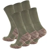 Stark Soul® Funktionssocken Multifunktionssocken, Outdoor.-& Trekkingsocken, Unisex mit Spezialpolsterung, 6 Paar
