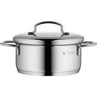 WMF Bratentopf Mini Bratentopf mit Deckel, 14 cm, Cromargan® Edelstahl rostfrei 18/10 (1x Bratentopf mit Deckel 14 cm (Volumen 0,9l, Höhe 10,5 cm) - optimal für Herdplatten mit Ø 14,5 cm, 1-tlg., 1x Bratentopf mit Deckel 14 cm - optimal für Herdplatt