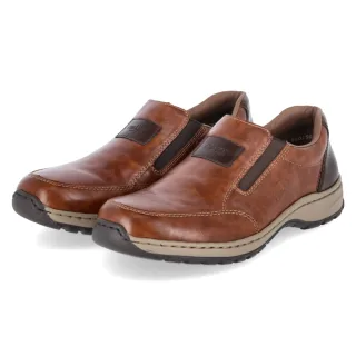 Rieker Slipper - Gr. 40 - Braun - Synthetik