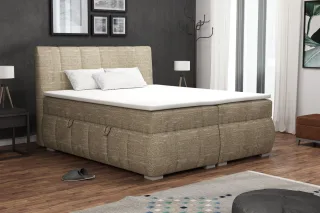 Boxspringbett Schlafzimmerbett VINCENZA 160x200cm inkl.Bettkasten