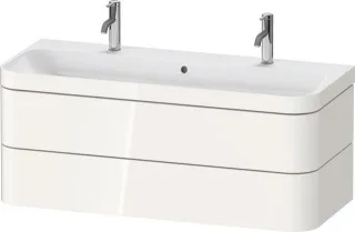 Duravit Happy D.2 Plus c-bonded Set wandhängend Weiß 1175x490x480 mm - HP4640O22220000 HP4640O22220000