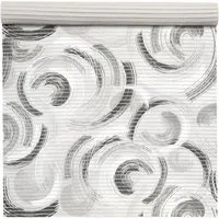ANRO Schaum-Badematte pflegeleicht Kreis rutschfeste Duschmatte mit Drainage, Höhe 5 mm, Drainage, hält die füße warm, isolierend, Kunststoff, Rechteckig, Weichschaummatte 100x65cm Rechteckig RAW Grau