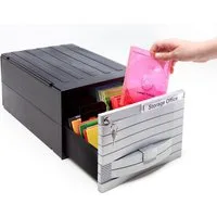 EXPONENT Aufbewahrungsbox 34602 für 48 oder 96 CDs