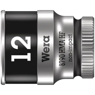 Wera 8790 HMA HF Zyklop-Steckschlüsseleinsatz mit 1/4"-Antrieb mit Haltefunktion Schwarz - 05003727001