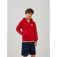 FC Bayern München Kapuzensweatjacke FC Bayern München, Zip-Hoodie Essentials, Kinder, Rot