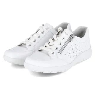 Semler Halbschuhe - Gr. 44,5 - Weiß - Glattleder