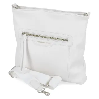 Fräulein Frida Crossover Bag - Gr.  - Weiß - Synthetik
