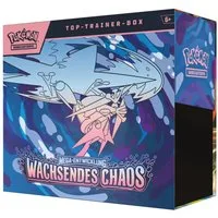 POKÉMON Sammelkarte Top-Trainer-Box Wachsendes Chaos Pokemon Sammel-Karten deutsch