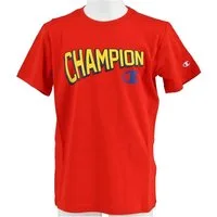 Champion T-Shirt Freizeit (Baumwolle) Champion Super Graphic Print rot Jungen