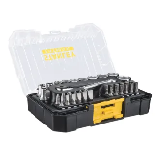 STANLEY FATMAX 1/4 Zoll PRO-STACK Stecknuss Set 37-teilig - FMMT19101-0
