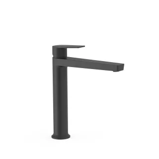 Tres Einhebel Waschtischmischer L G3/8" flexible Anschlussschläuche. , 22120401NM 22120401NM