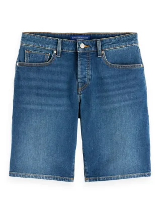 Scotch & Soda - Slim Fit: Short Ralston blau - Gr. - 29