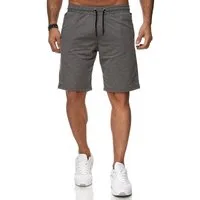 Reslad Sweatshorts Reslad Sweat-Shorts Herren Basic Sport Freizeit Kurze Hose RS-5061 (1-tlg) Kurze Hose Jogginghose