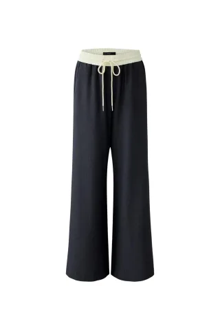 Oui - Stoffhose grey - Gr. - 38