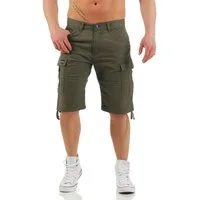 Big Seven Jeansshorts Big Seven Brian Cargo Shorts Comfort Herren Hose