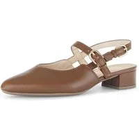Gabor Slingpumps Blockabsatz, Businessschuh mit zwei verstellbaren Schnallen