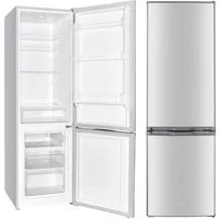 PKM Kühl-/Gefrierkombination KG240EIX, 142.2 cm hoch, 50 cm breit, Kühlschrank 173L inox E