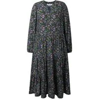 Studio Untold Maxikleid Maxikleid A-Line Flower-Print
