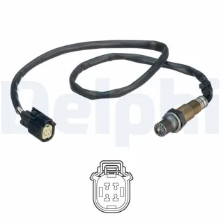 Delphi Lambdasonde nach Katalysator Ford B-Max Ecosport Fiesta Tourneo Transit