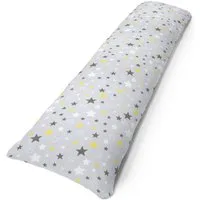 Amilian Seitenschläferkissen 150 cm x 40 cm (Made in EU), Stillkissen, Lagerungskissen, Schwangerschaftskissen zum Schlafen, Pregnancy Pillow, Lagerungskissen mit Bezug