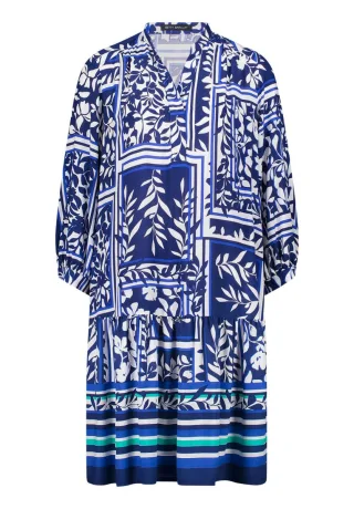 Betty Barclay - Stufenkleid blau - Gr. - 44