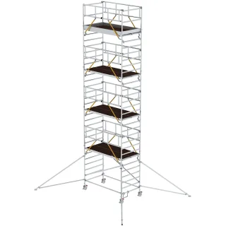 Munk Rollgerüst SG 1,35 x 2,45 m mit Ausleger & Doppel-Plattform - 168839