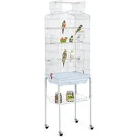 Yaheetech Vogelkäfig, Vogelbauer Vogelvoliere Käfig Vogelhaus