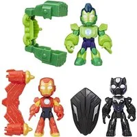 Hasbro Actionfigur Sammelfigur Marvel Iron Man and his Awesome Friends mit Accessoires