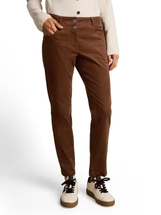 Tom Tailor - Tapered Relaxed Cordhose camel - Gr. - 28