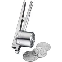 WESTMARK Kartoffelpresse Quadro, Edelstahl 18/10, mit 4 Lochscheiben