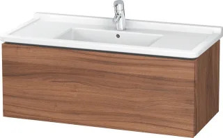 Duravit L-Cube Waschtischunterbau wandhängend Nussbaum Matt 1020x469x408 mm - LC616607979 LC616607979