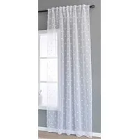 Gardinenbox Gardine (1 St), Multifunktionsband, transparent, Polyester