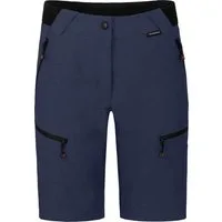 Bergson Outdoorhose PORI Bermuda Damen Wandershorts, robust, elastisch, Normalgrößen, peacoat blau