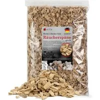 Moritz Räucherbox 1kg Räucherspäne Buche grob 6 -12 mm zum smoken, räuchern/kalträuchern von Fleisch, Fisch, Gemüse geeignet