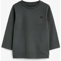 Next Langarmshirt Einfarbiges Shirt (1-tlg)