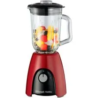 RUSSELL HOBBS Standmixer Desire 27120-56, 850 Watt, 650 W, Glas, rot,2 Geschwindigkeitsstufen, 1,5 Liter Fassungsvermögen