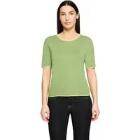 Cartoon Kurzarmshirt Damen mit Rundhalsausschnitt (1-tlg)