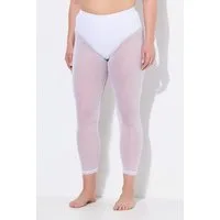 Ulla Popken Feinstrumpfhose Strumpf-Leggings Mesh knöchellang