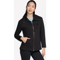 Skechers Trainingsjacke GOSNUGGLE TUNIC FZ JACKET langärmliges Design, mit breitem, umklappbarem Kragen