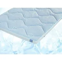 XDREAM, Topper kühlender Topper, 90x200, 140x200, 180x200 cm und weitere Größen, 6 cm hoch, ergonomischer Matratzentopper mit kühlendem Effekt