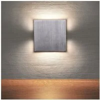 Maxkomfort LED Wandstrahler F45, LED fest integriert, 3000K, Warmweiß, Treppenbeleuchtung