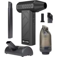 LMG Germany Akku-Handstaubsauger 2-in-1 Akku-Handstaubsauger & Gebläse, 5000 mAh, 60 Min., 140 W, beutellos, 2-in-1 Sauger & Gebläse, leicht, USB-C, beutellos, 3 Stufen