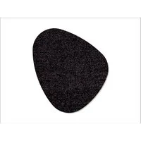 Keilbach Designprodukte Fußmatte kiesel 84 x75 cm, unregelmäßig, Höhe: 9 mm, 30°C waschbar, rutschfest, dünn, dichtgewoben, robust