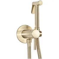 wohnwerk.idee Bidetarmatur Bidet Intimdusche Gold Matt Gebürstet Poliert
