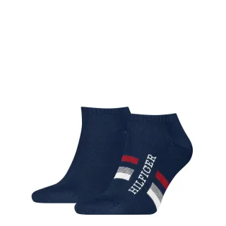 Tommy Hilfiger - Sneaker Socken mit Logo im 2er-Pack blau - Gr. - 42